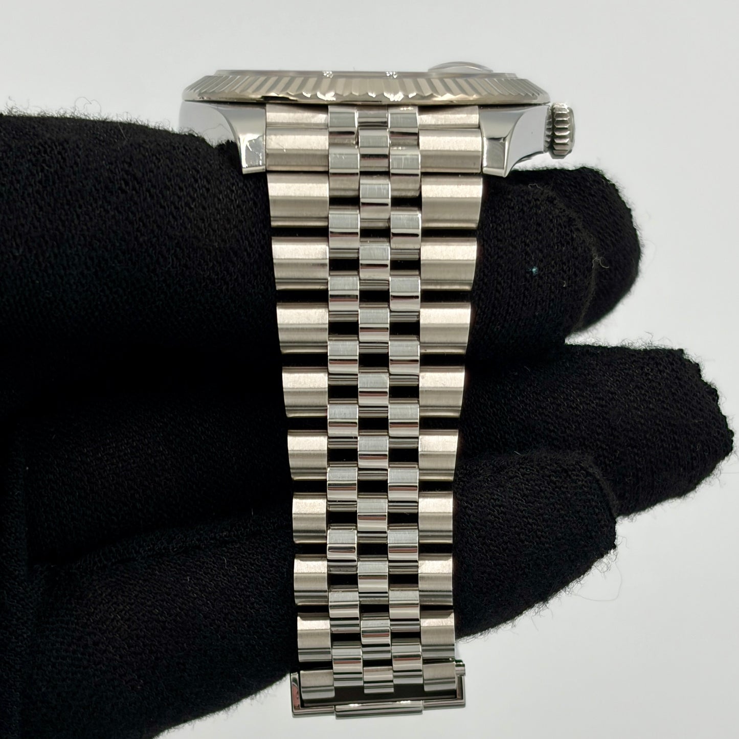 Rolex Datejust 41 Azzurro Blue Dial Roman Numeral Jubilee Bracelet