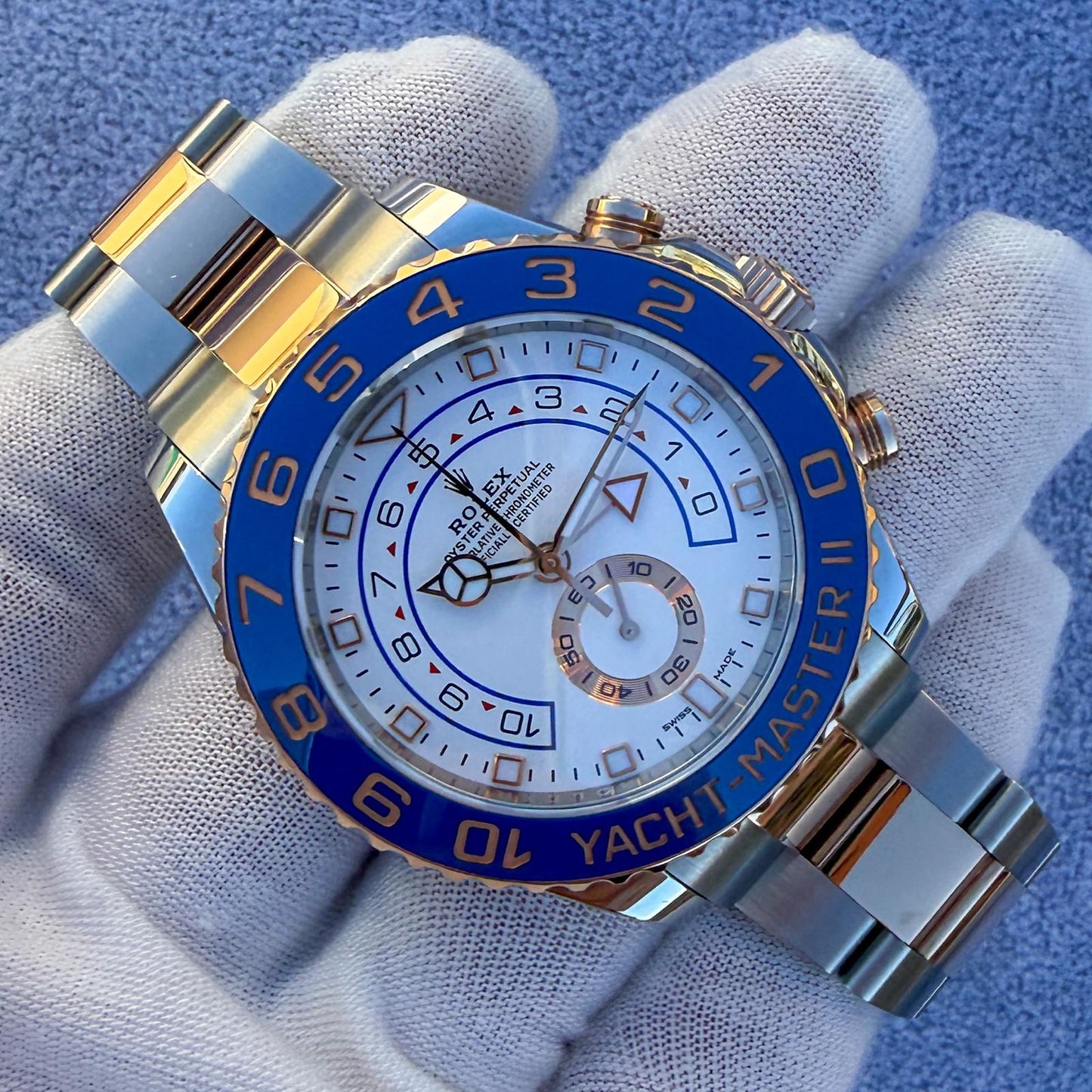 SOLD / ON REQUEST Rolex Yacht-Master II Year 2020 Full Set 116681