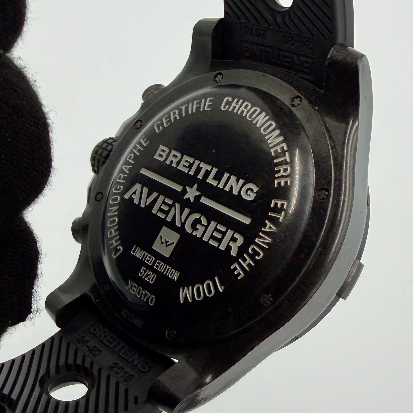 SOLD / ON REQUEST Breitling Avenger Hurricane 12H 20th Anniversary WoS Edition