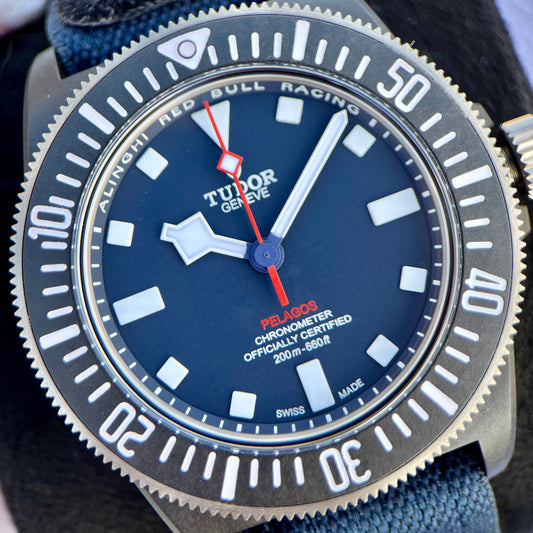 SOLD / ON REQUEST Tudor Pelagos FXD Alinghi Red Bull Racing Edition M25707KN-0001
