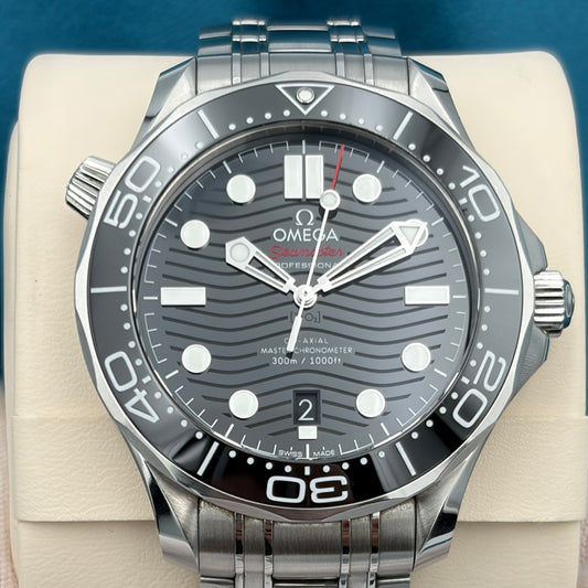 Omega Seamaster Black Dial 210.30.42.20.01.001 Brand New Full Set Box & Papers Year 2026