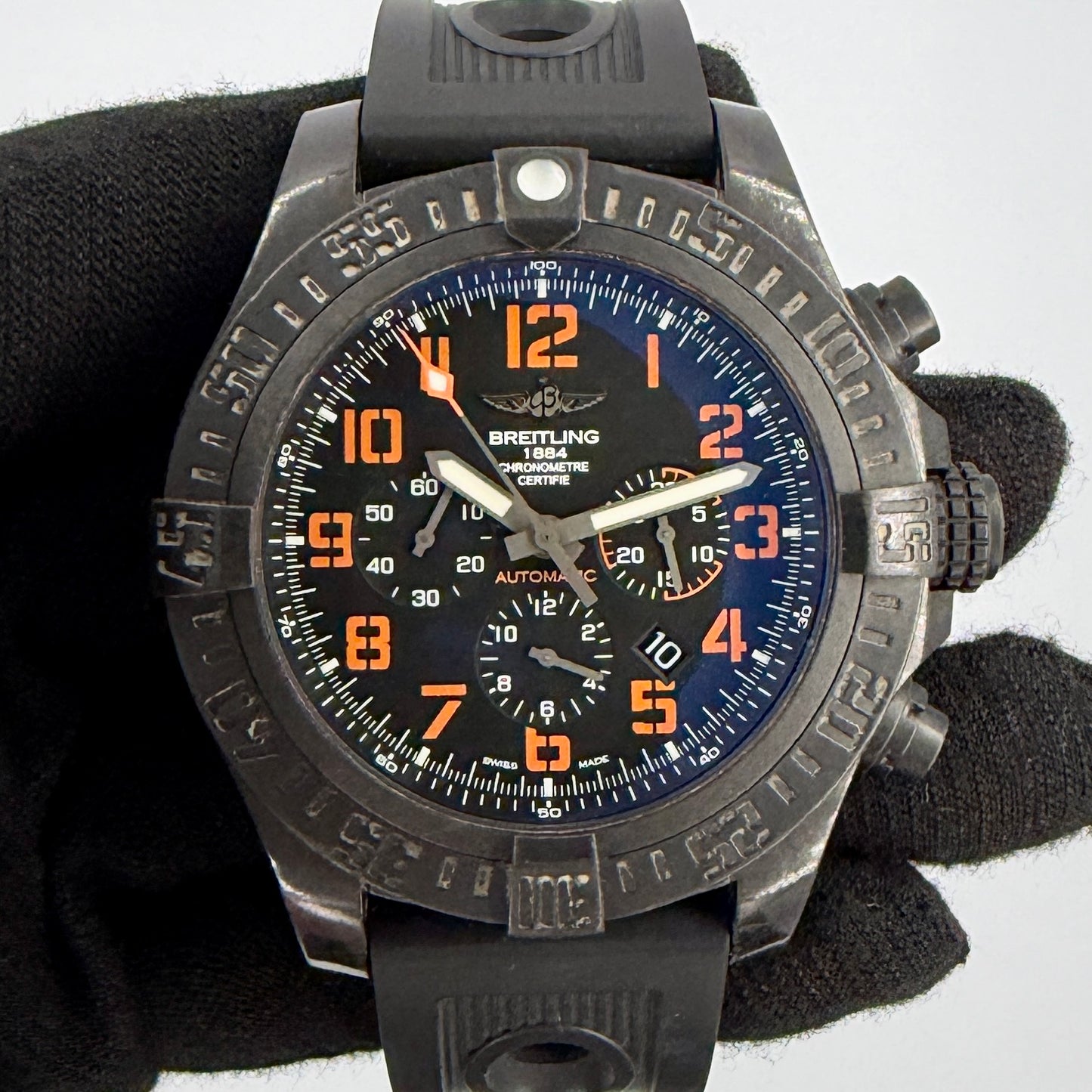SOLD / ON REQUEST Breitling Avenger Hurricane 12H 20th Anniversary WoS Edition