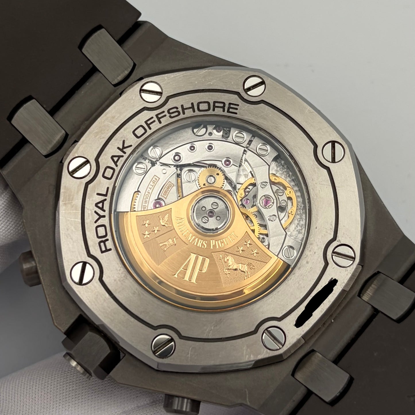 Audemars Piguet Royal Oak Offshore Chronograph “Ghost” 26470IO.OO.A006CA.01 Titanium & Ceramic, Full Set Box & Papers, Year 2021