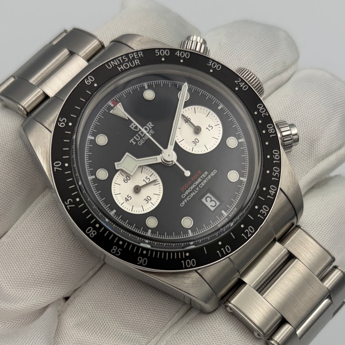 Black Bay Tudor Chronograph “Reverse Panda” Year 2023 Box & Papers 79360N