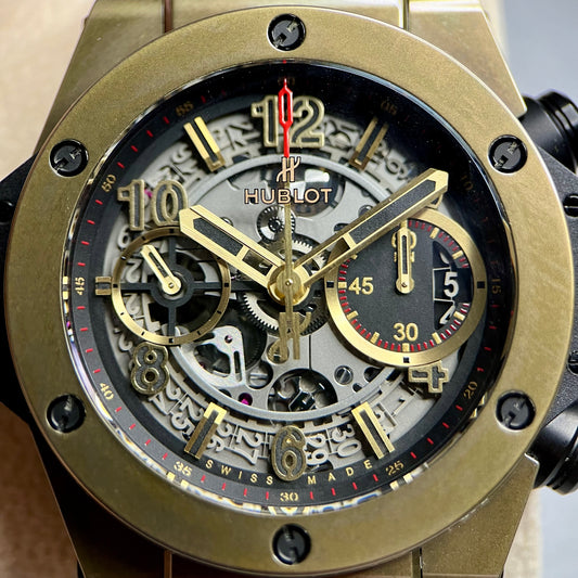 SOLD Hublot Big Bang 42mm Unico Magic Gold Limited Edition
