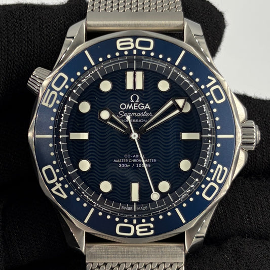 Omega Seamaster 300M James Bond 007 60th Anniversary 42MM 210.30.42.20.03.002 Year 2023 Full Set