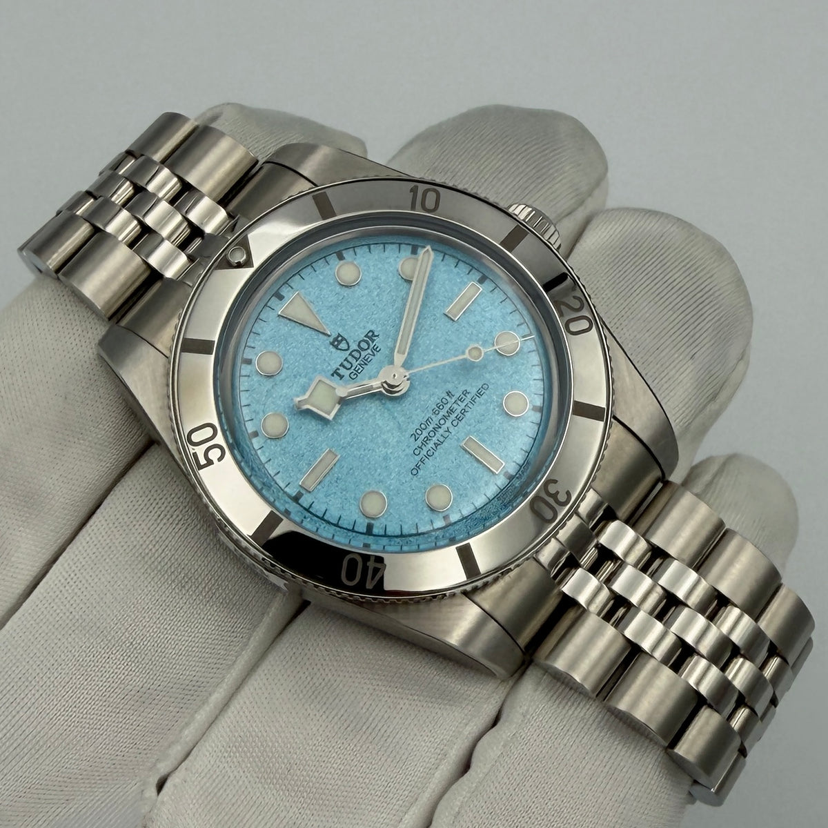 SOLD / ON REQUEST Tudor Lagoon Blue Black Bay 54 M79000-0001 Year 2025 Blue Dial 37mm Box & Papers