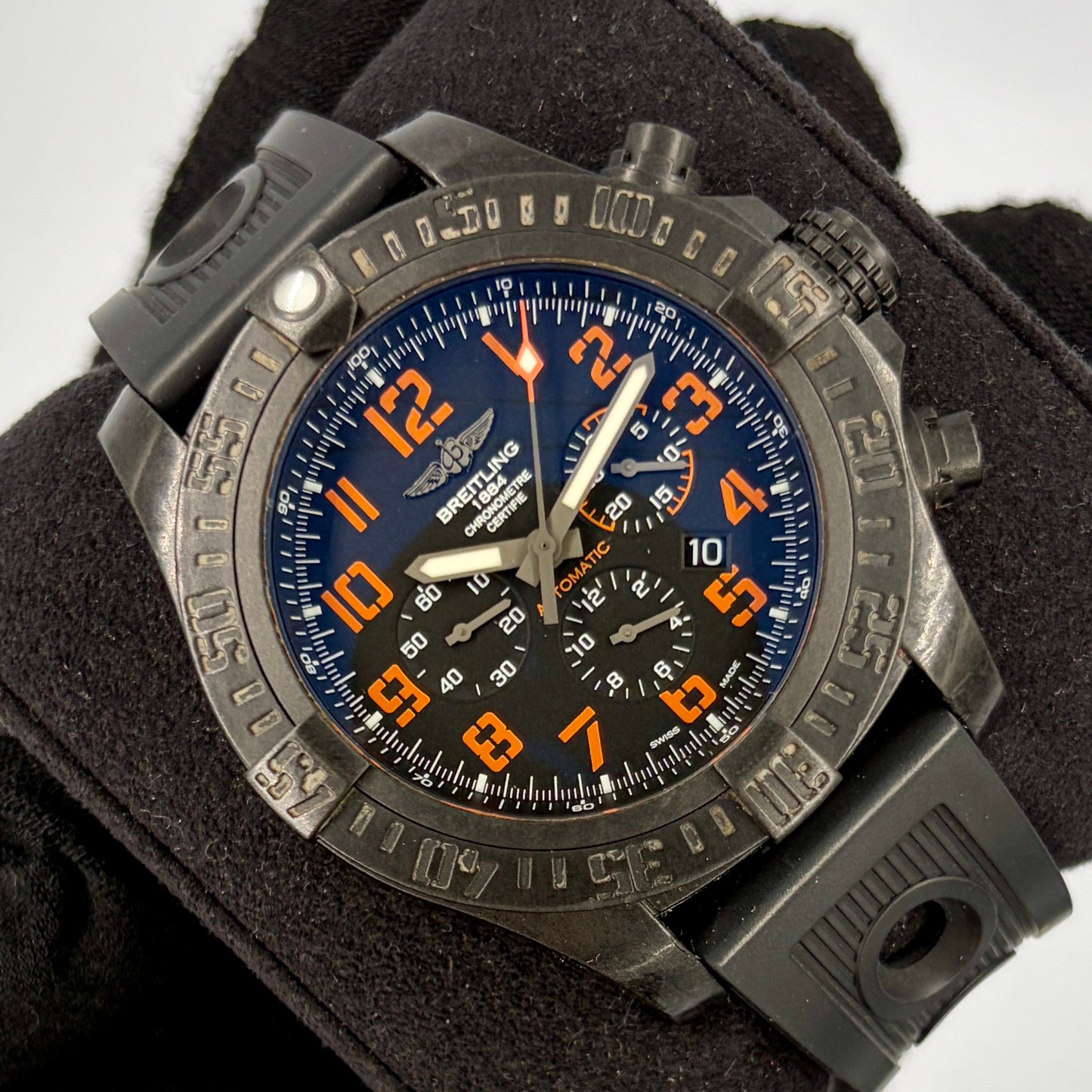 SOLD / ON REQUEST Breitling Avenger Hurricane 12H 20th Anniversary WoS Edition