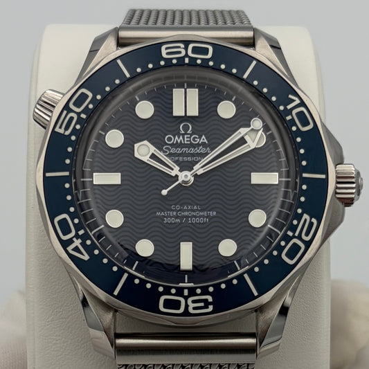 Omega Seamaster 300M James Bond 007 60th Anniversary 210.30.42.20.03.002 Full Set