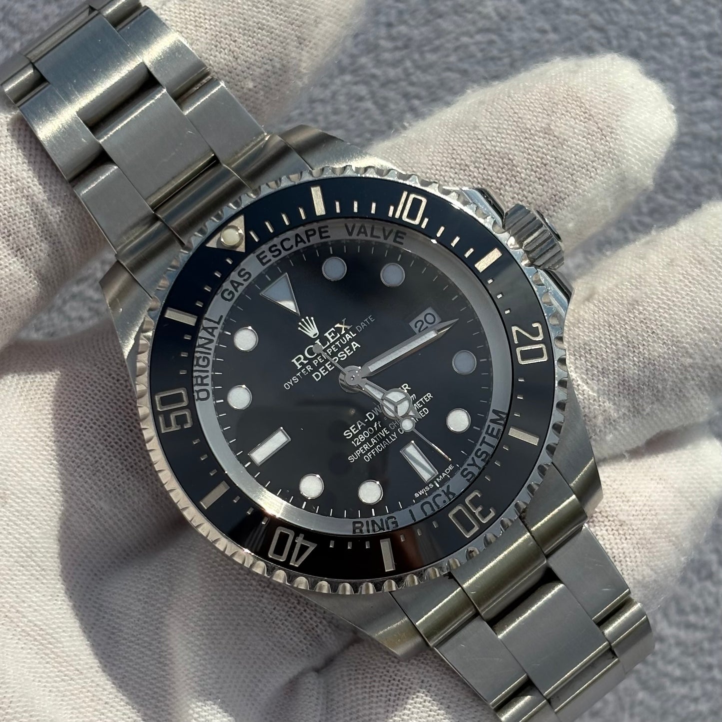 SOLD / ON REQUEST Rolex Sea Dweller Deepsea 116660 Year 2017 Box & Papers