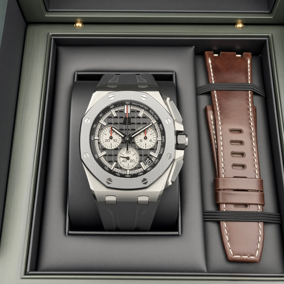SOLD / ON REQUEST Audemars Piguet Royal Oak Offshore Chronograph 26420SO.OO.A002CA.01 | 43mm 2023 Box & Papers