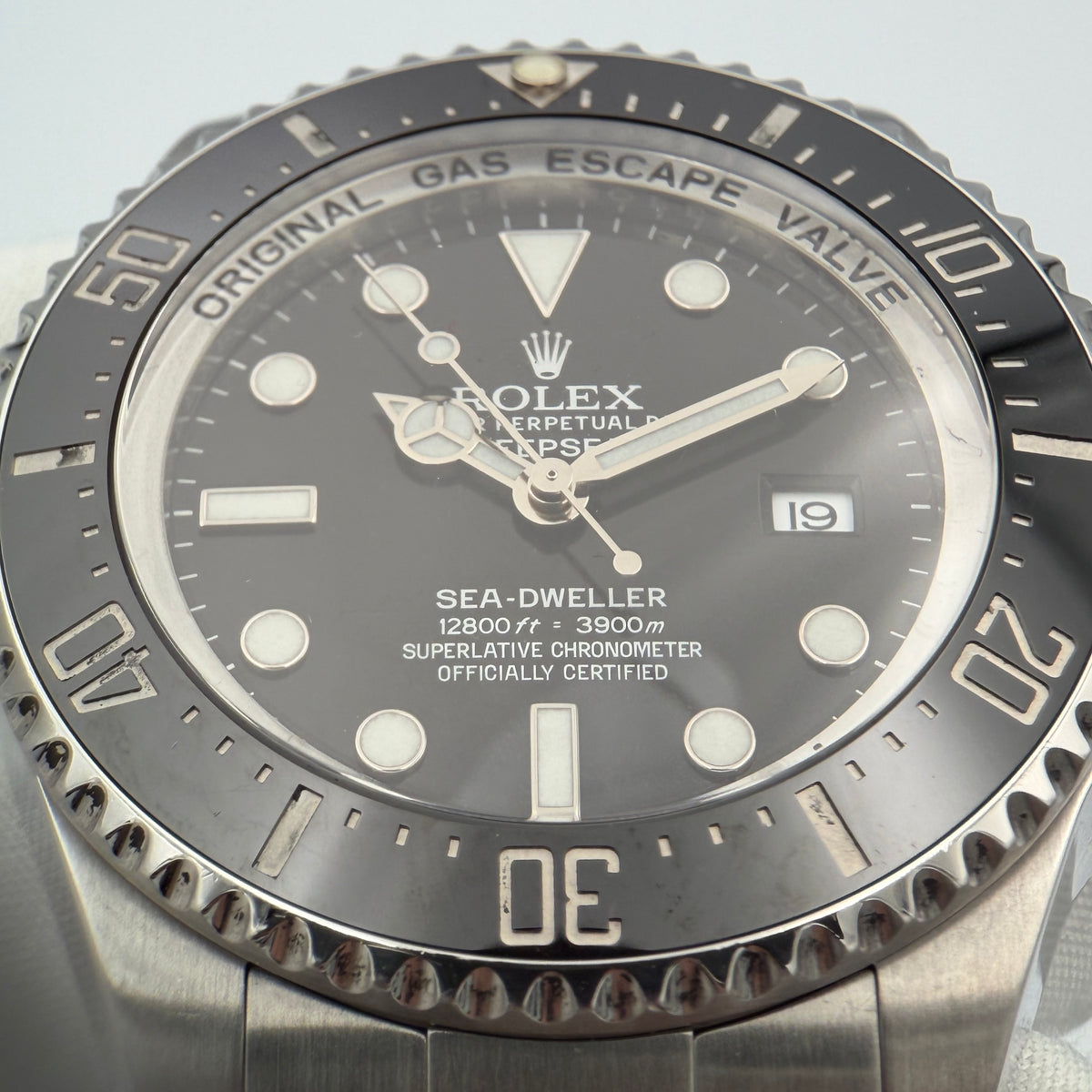 SOLD / ON REQUEST Rolex Sea-Dweller Deepsea 116660 Black Dial Year 2017 Box & Papers
