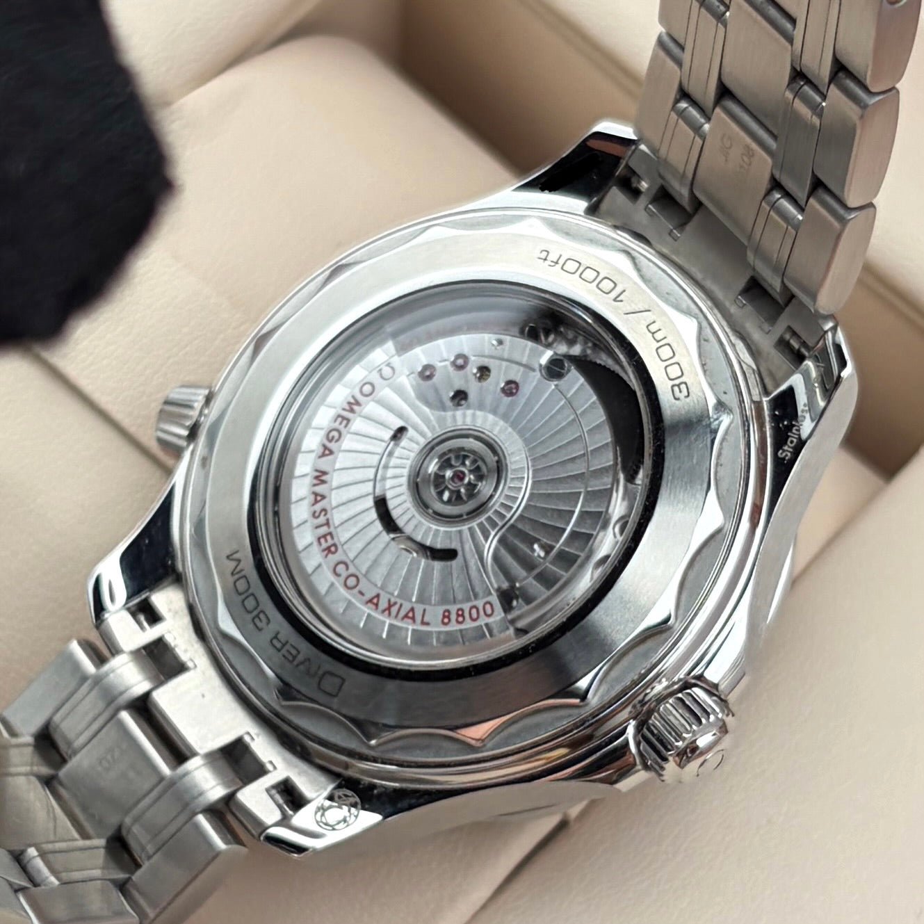 SOLD / ON REQUEST Omega Seamaster Black Dial 210.30.42.20.01.001 year 2025 full set
