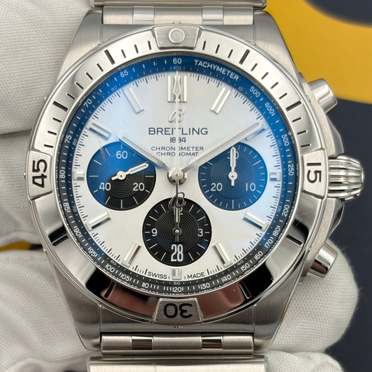 Breitling Chronomat B01 42 Oceania Australian Panda Limited Edition One Of 140, Mint Full Set, 2026, Extra Strap AB01344B1A1S1
