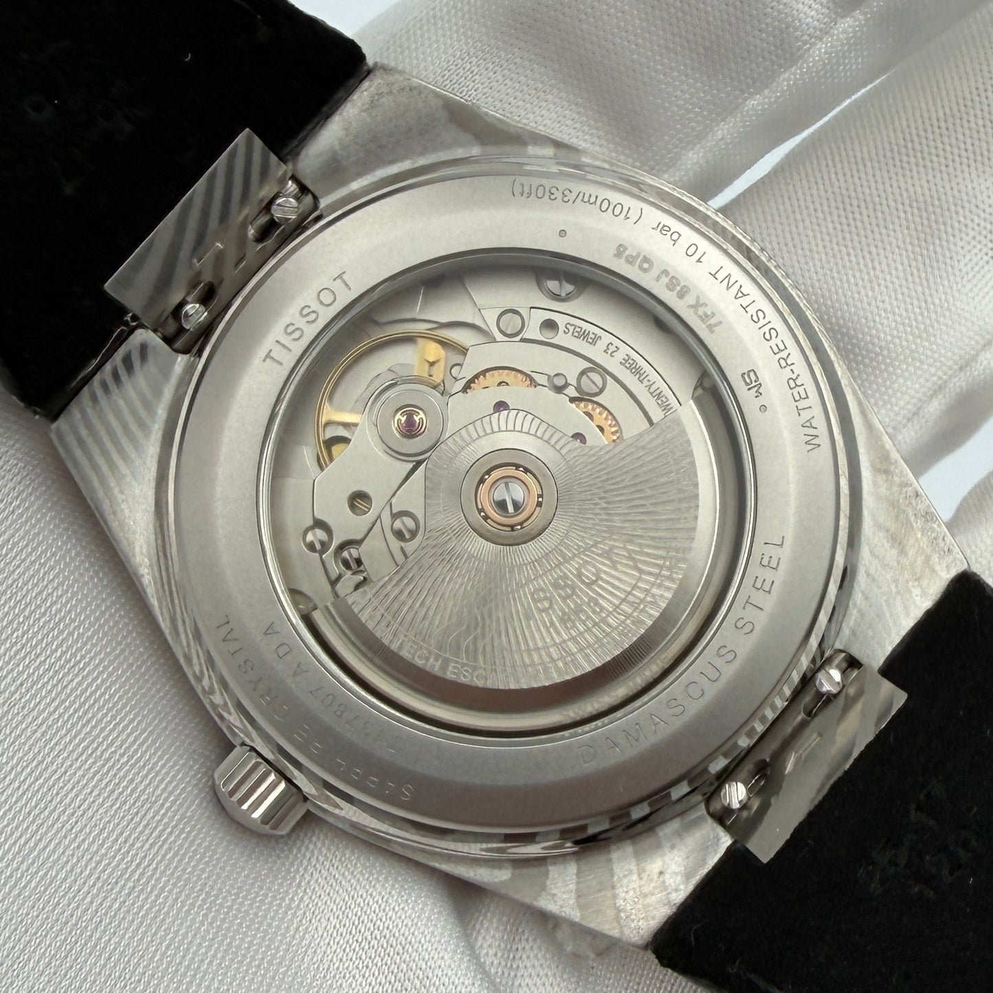 Tissot PRX Powermatic 80 Damascus Steel 38mm T137.807.96.081.00 Year 2026 Full Set As New Condition