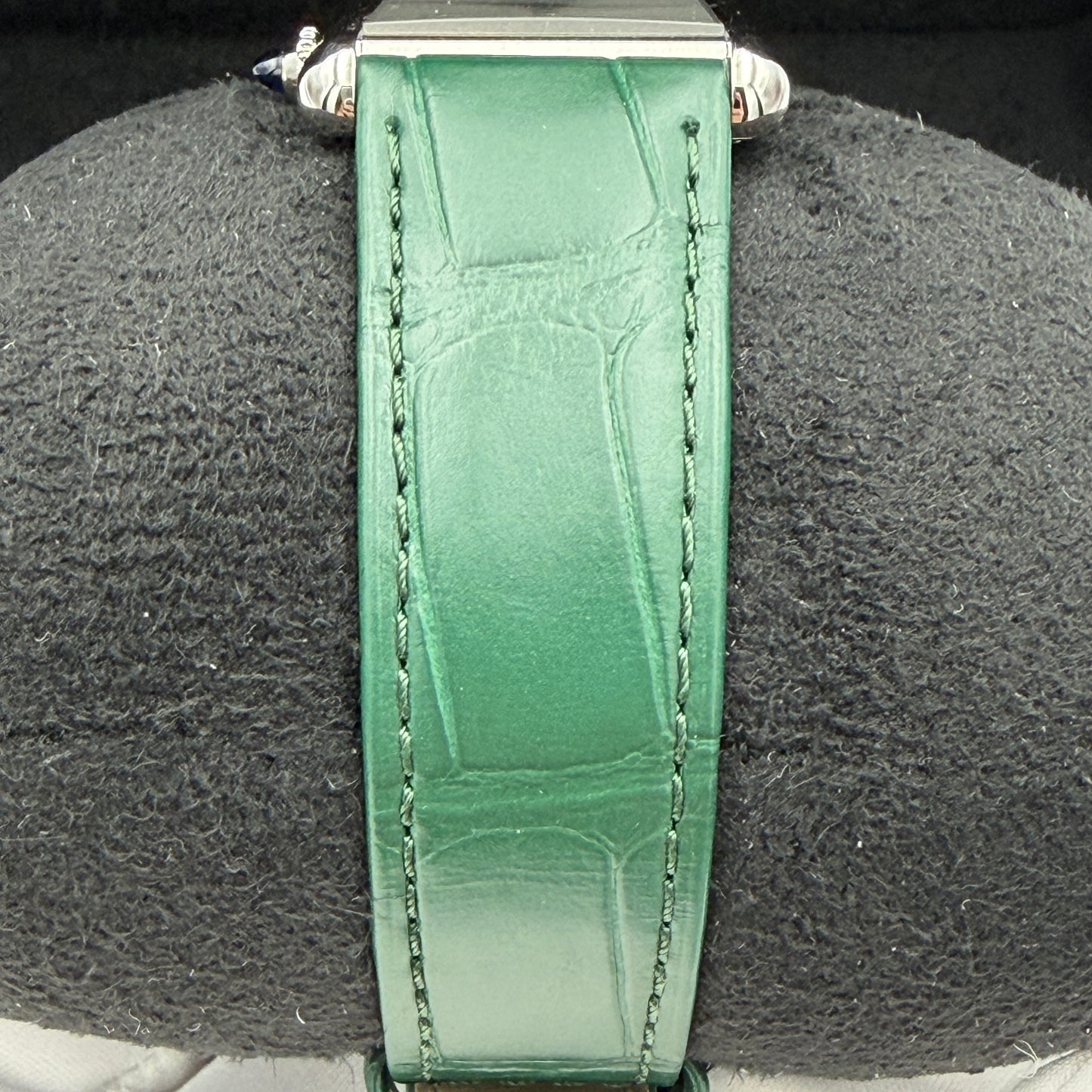 SOLD / ON REQUEST Cartier Tank Must De Cartier WSTA0115 Green Dial 2025 Full Set