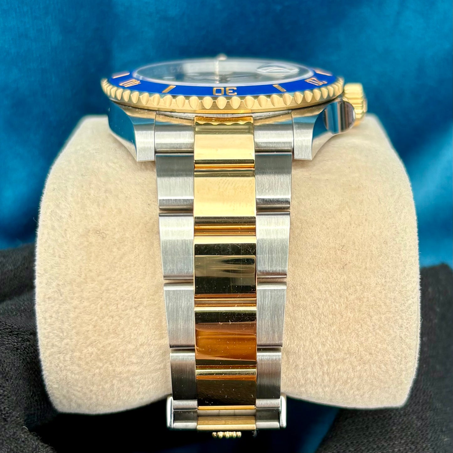 Rolex 126613LB Submariner Bluesy Year 2023 Blue dial Steel & Gold