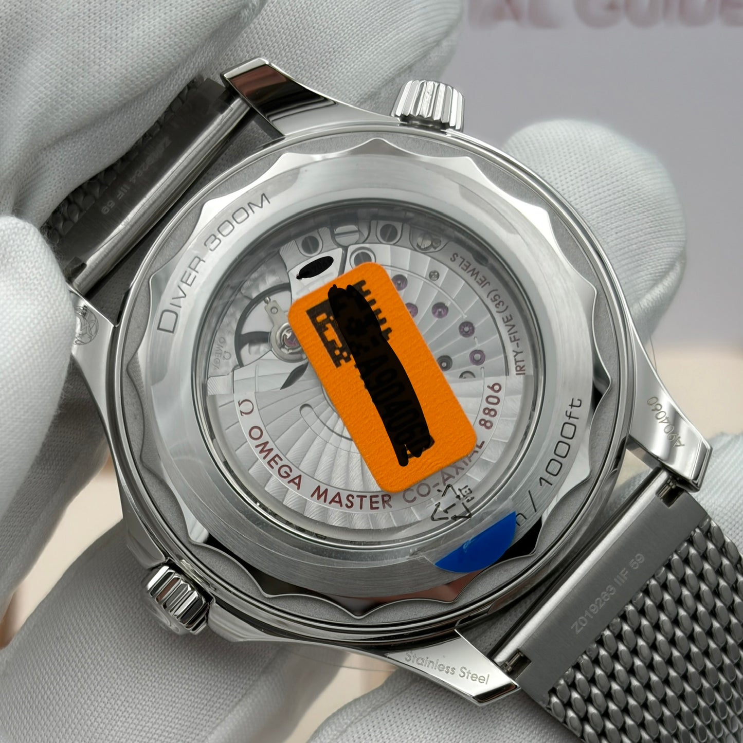 Omega Seamaster Diver 300M 42mm 210.30.42.20.01.018 Steel Mesh Brecelet 2026 Brand New Full Set