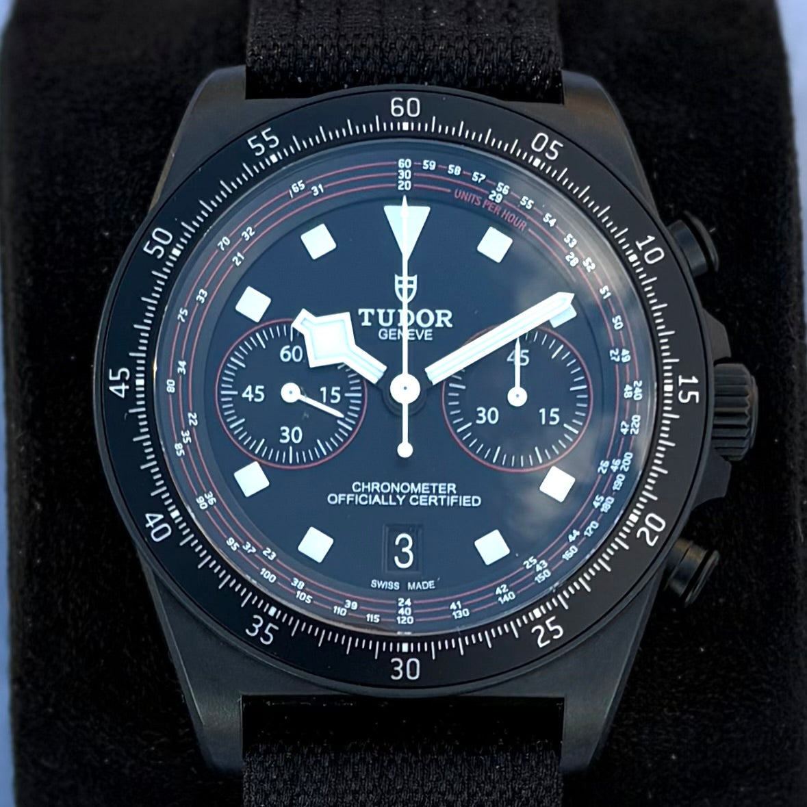 SOLD / ON REQUEST Tudor Pelagos FXD Chrono M25827KN Year 2024 Full Set
