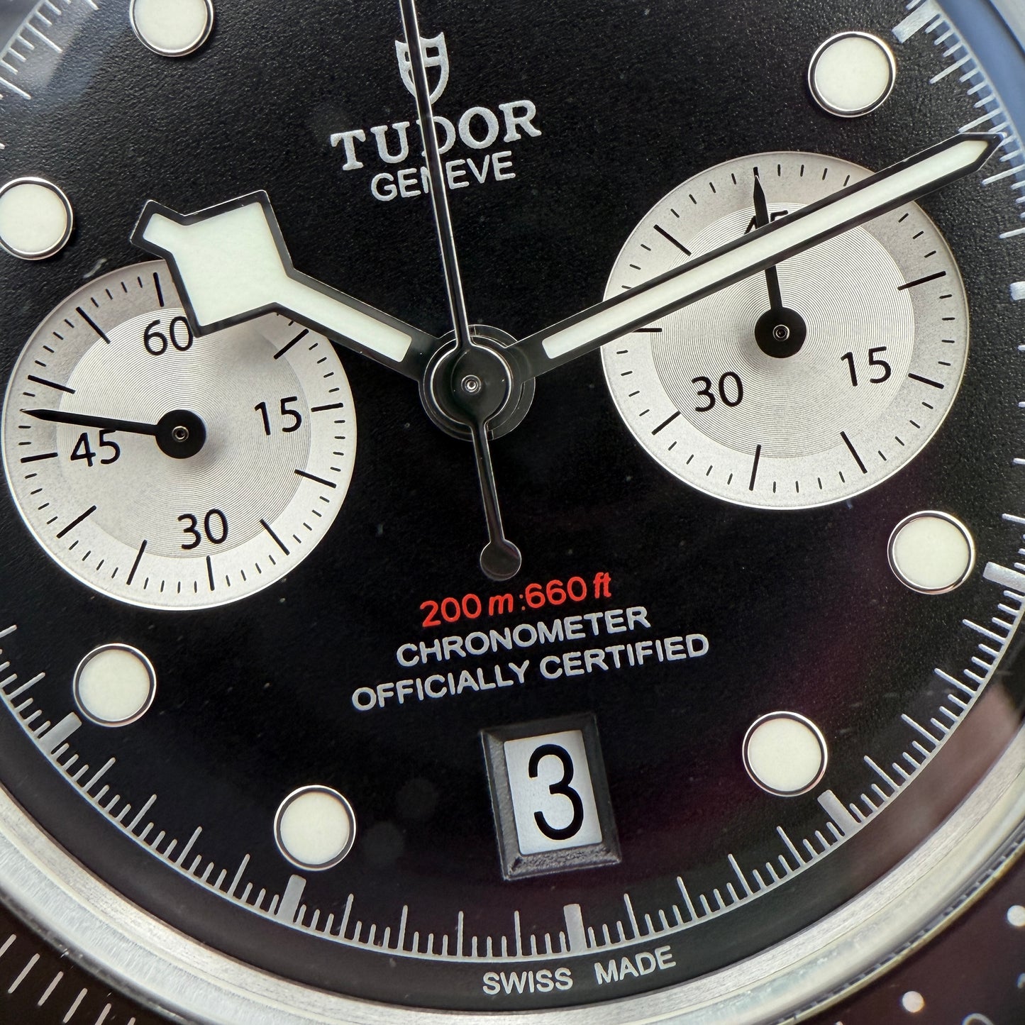 Black Bay Tudor Chronograph “Reverse Panda” Year 2023 Box & Papers 79360N