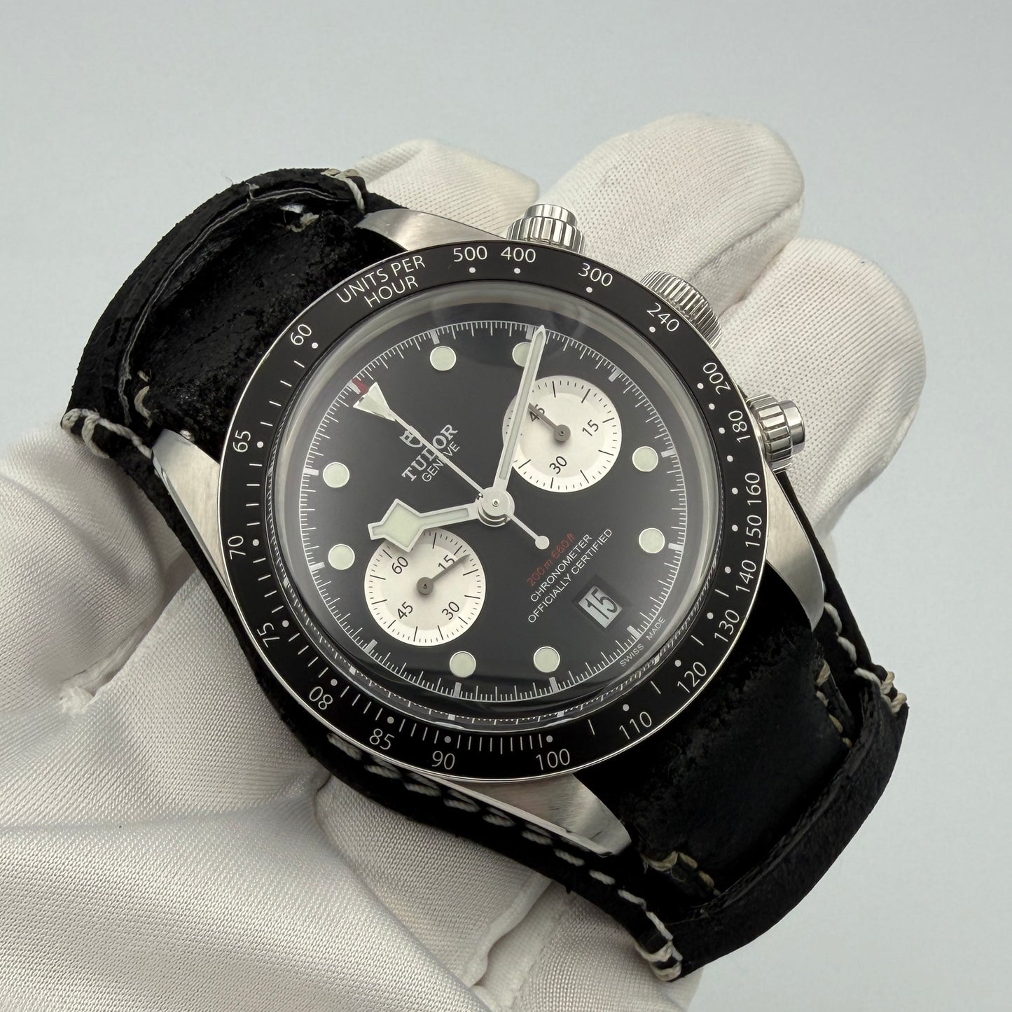 Tudor Reverse Panda Black Bay Chronograph 79360N Year 2022 Full Set