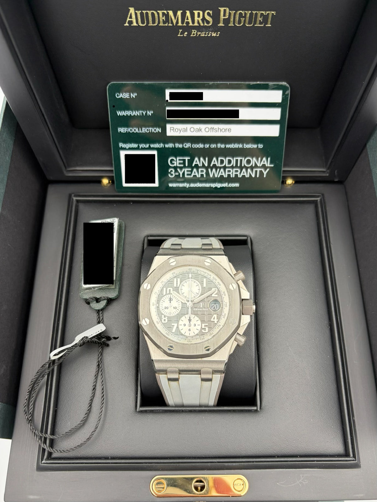 Audemars Piguet Royal Oak Offshore Chronograph “Ghost” 26470IO.OO.A006CA.01 Titanium & Ceramic, Full Set Box & Papers, Year 2021