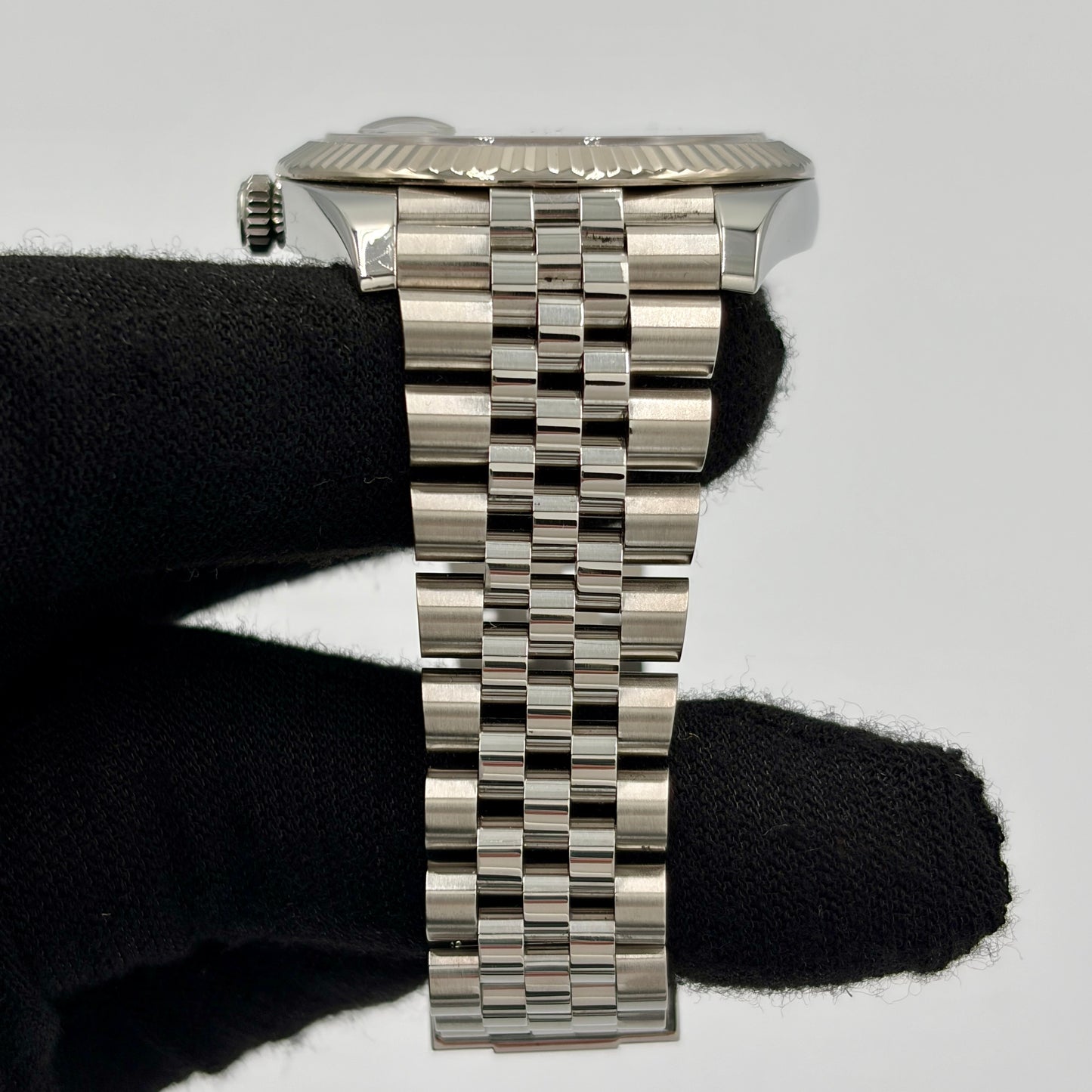 Rolex Datejust 41 Azzurro Blue Dial Roman Numeral Jubilee Bracelet