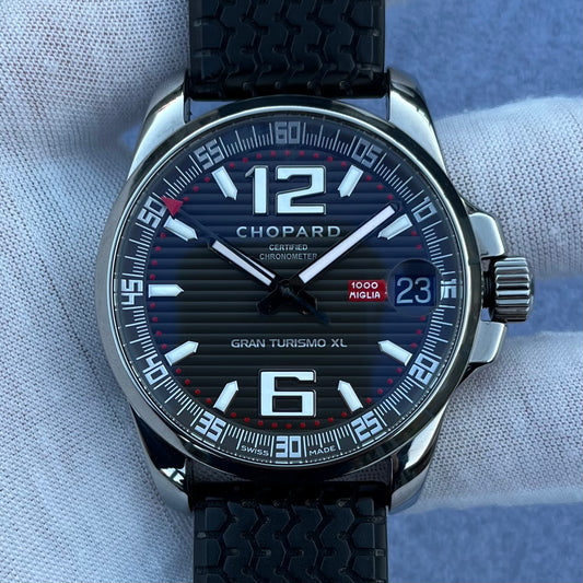 SOLD Chopard Mille Miglia Gran Turismo XL GTXL 44MM Black Dial 168997