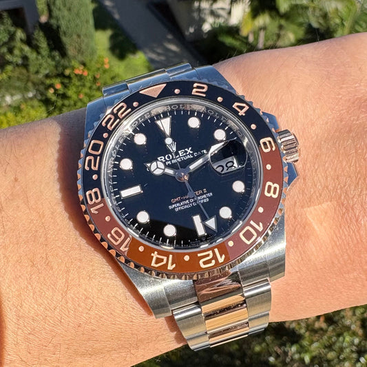 Rolex GMT Master II 126711CHNR Rootbeer Year 2020